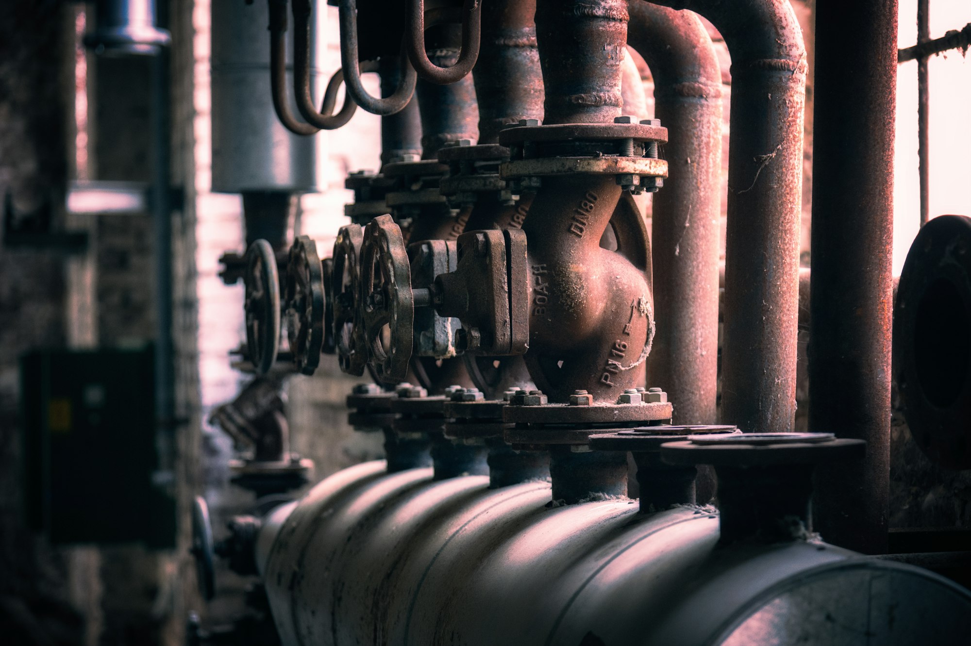 Prefabricated mechanical pipework
