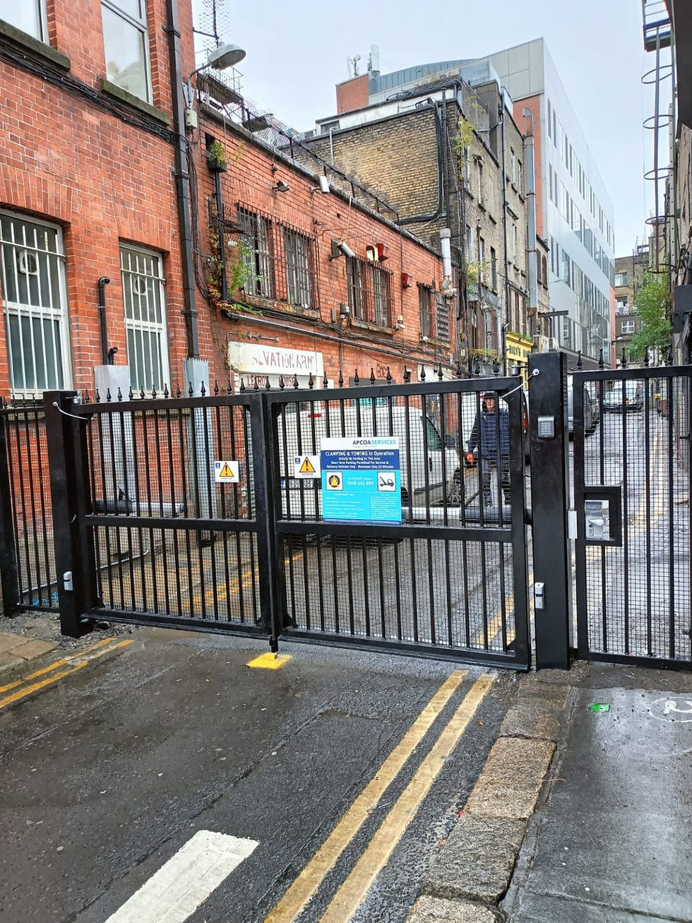 Harbour Court Gated Alleyway