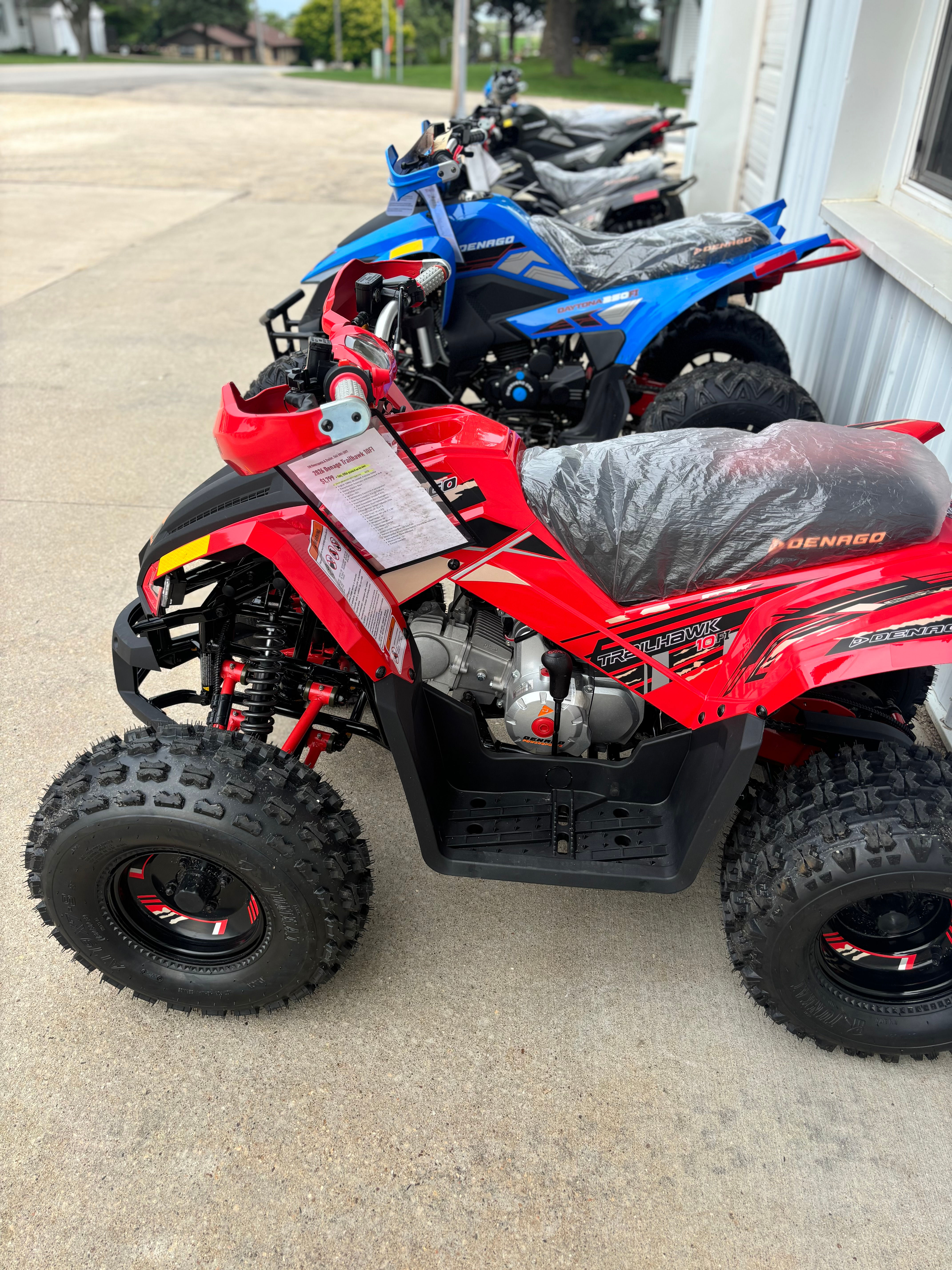 Denago Trailhawk 10FI ATV (Red)