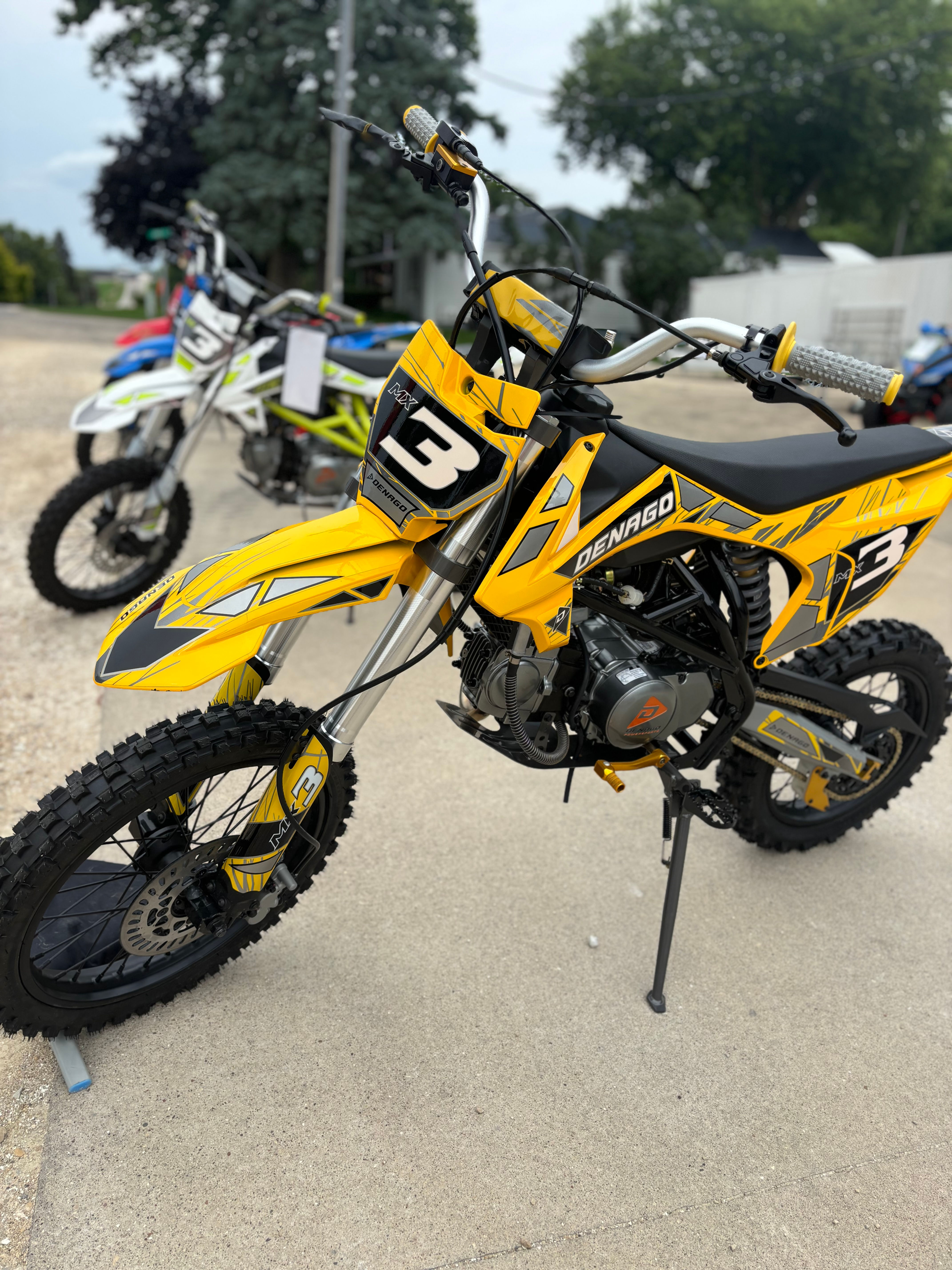 Denago MX3 Dirt Bike (Yellow)