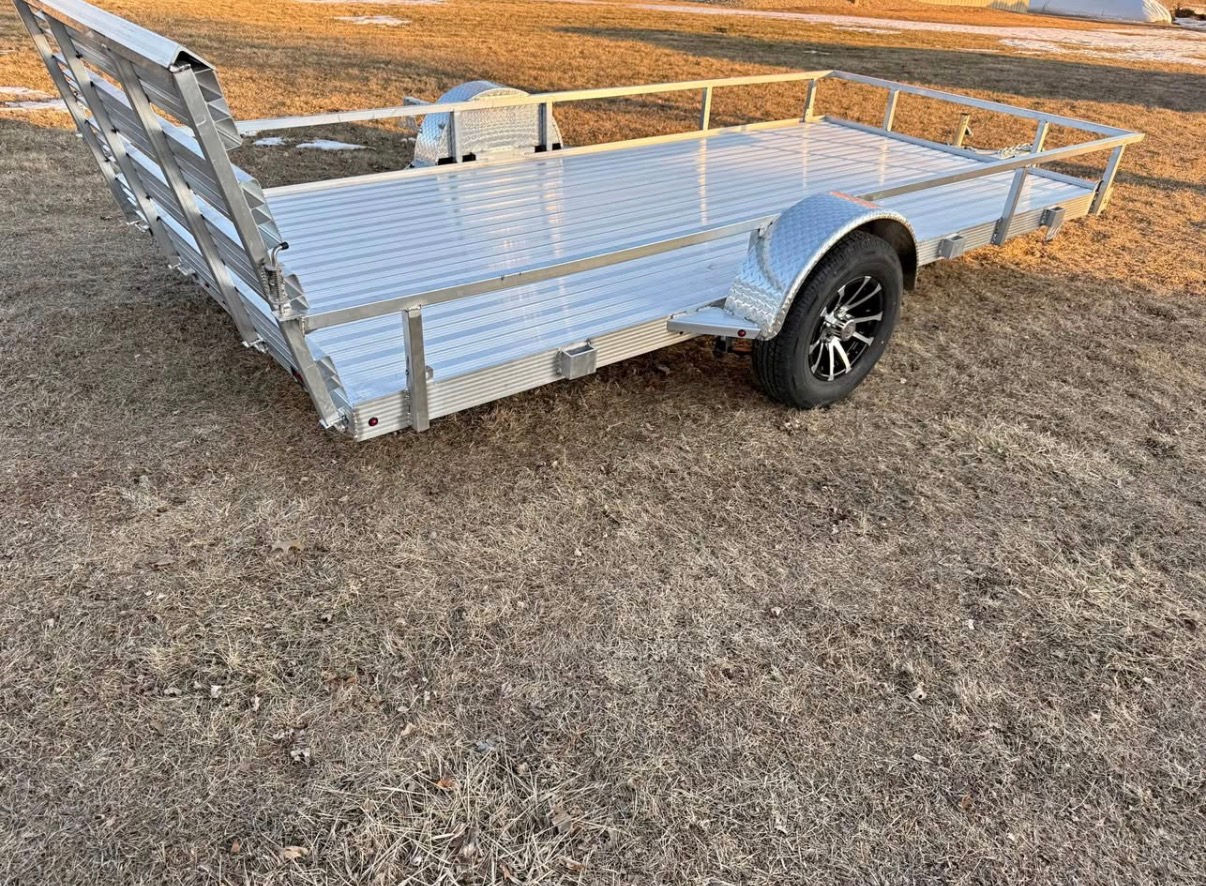 2026 Elite Trailer Co. 76”x14’ All Aluminum Trailer