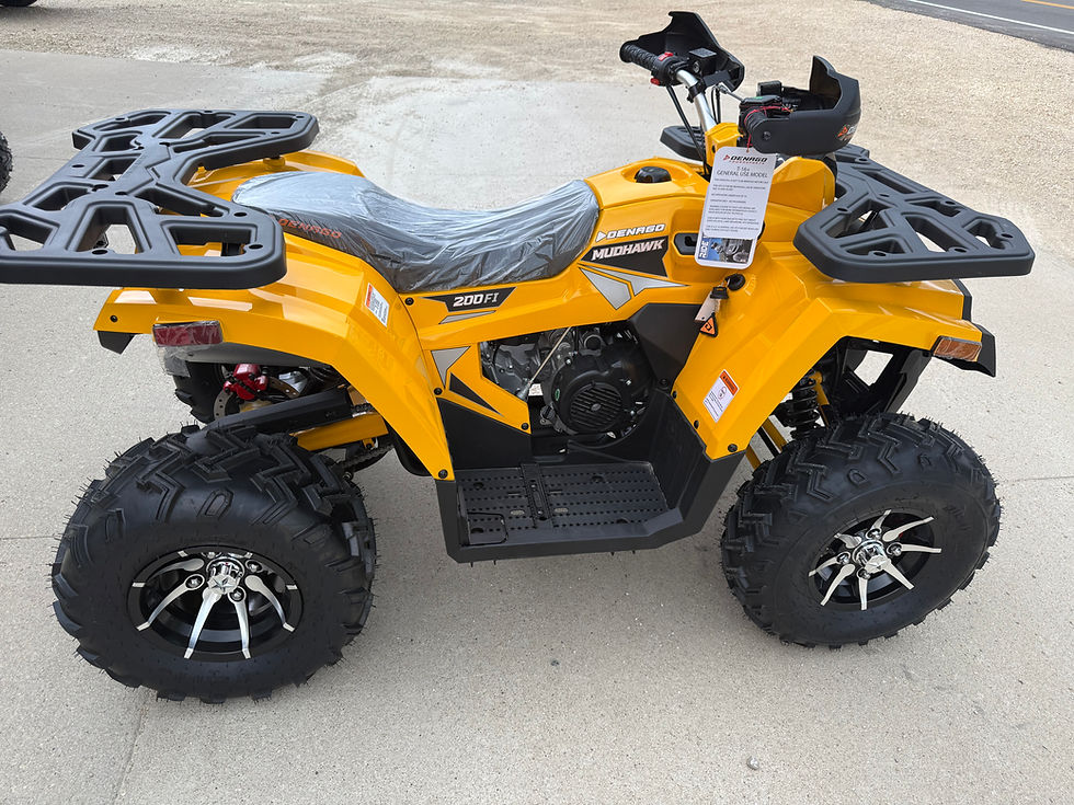 Thumbnail: Mudhawk 200FI  ATV (Yellow)