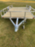 Thumbnail: Reliable Custom Trailers 6.5 x 14 Aluminum Utility Trailer