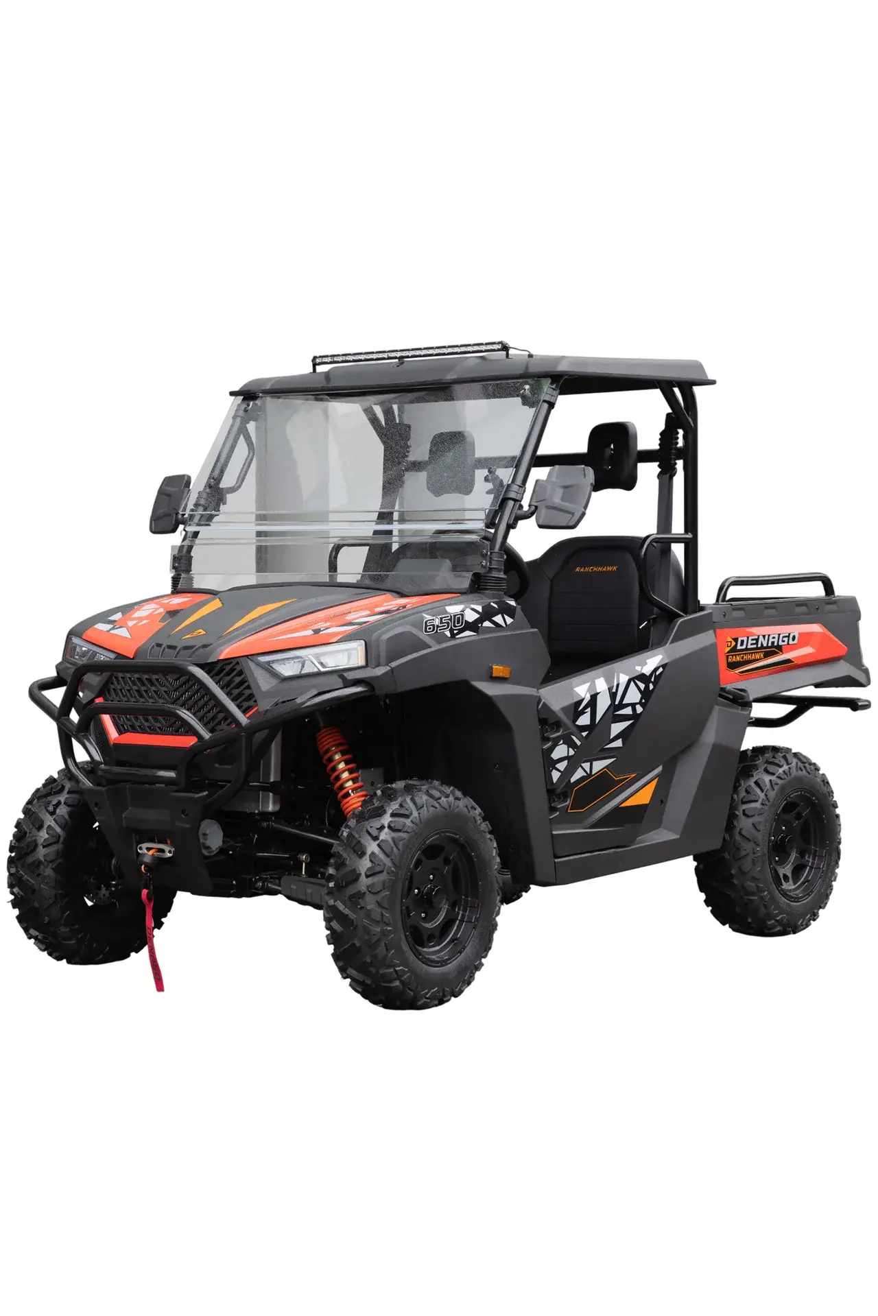 Denago RanchHawk 650Fi UTV (Red)