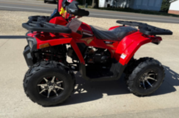 Mudhawk 200FI ATV (red)