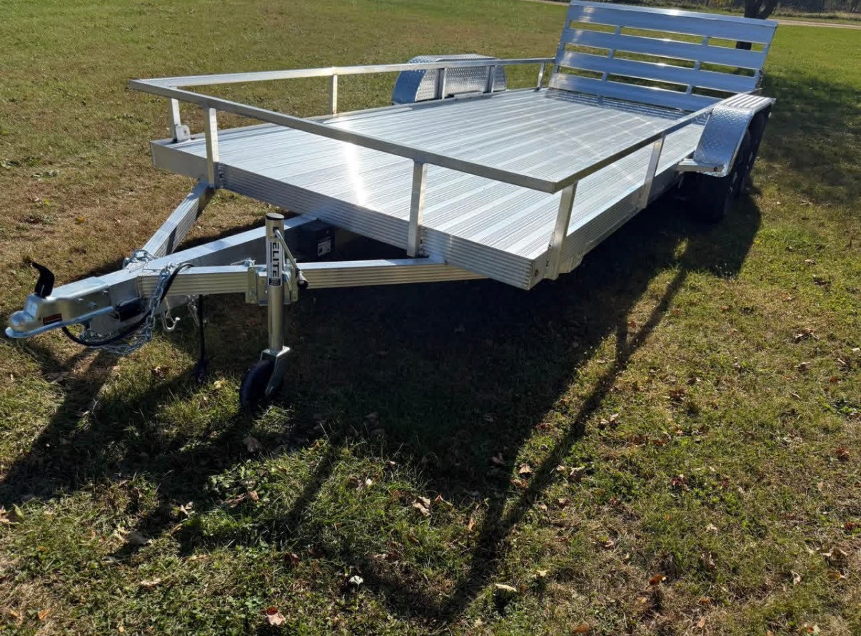 2026 Elite Trailer Corp 16’ Tandem All Aluminum