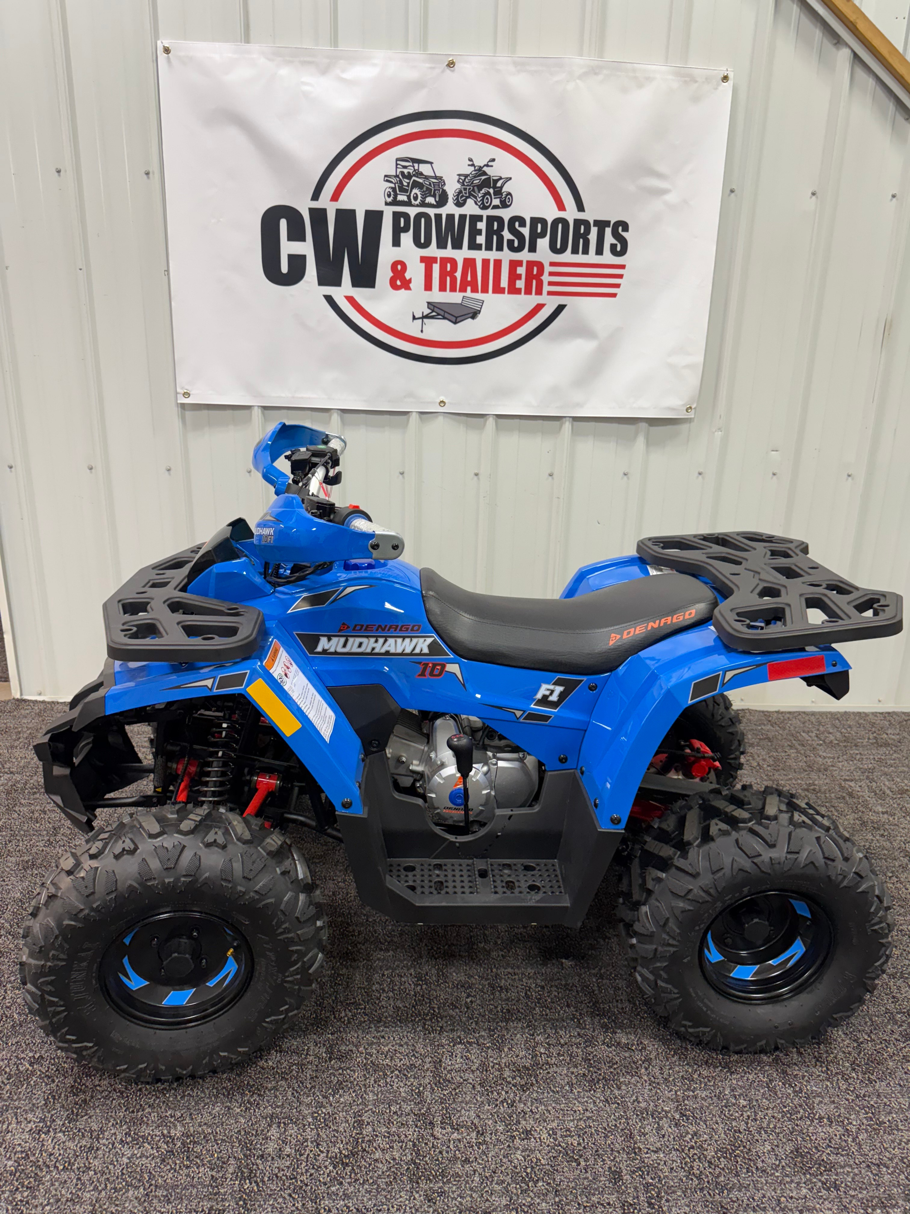 Denago Mudhawk 10FI ATV (Blue)