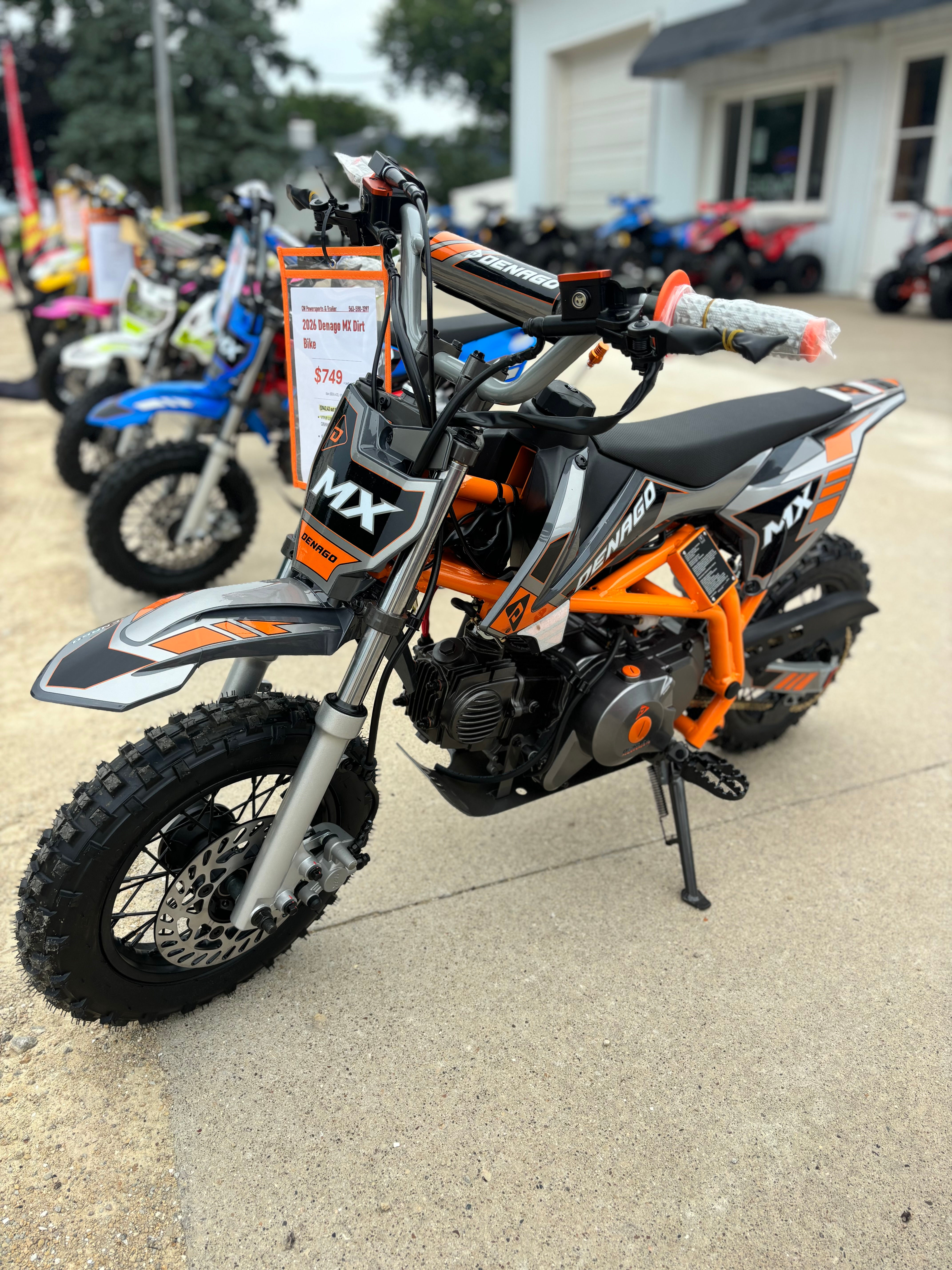 Denago MX Dirt Bike (Orange)