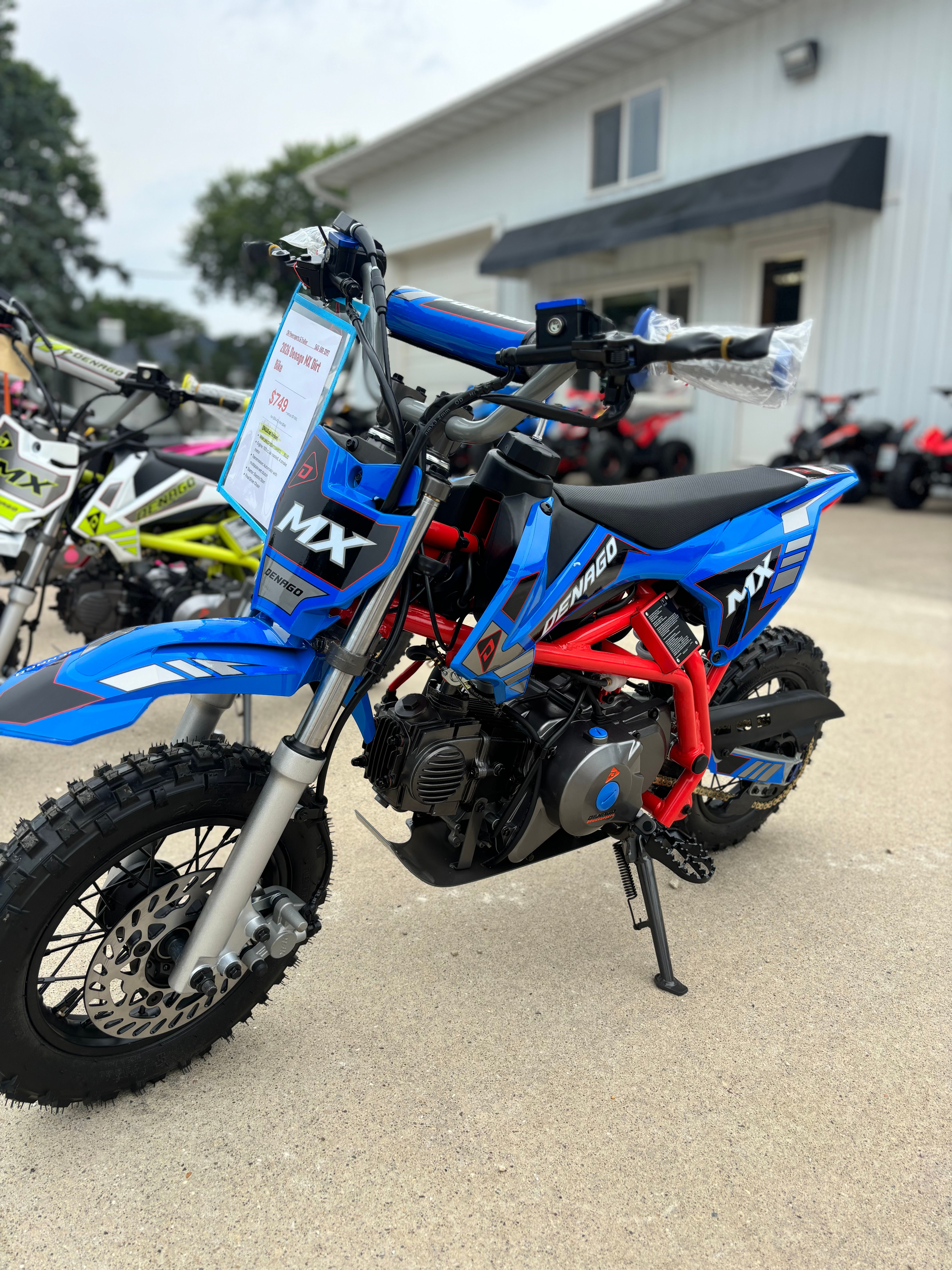 Denago MX Dirt Bike (Blue)