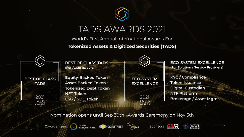 TADS Awards 2021 Nomination