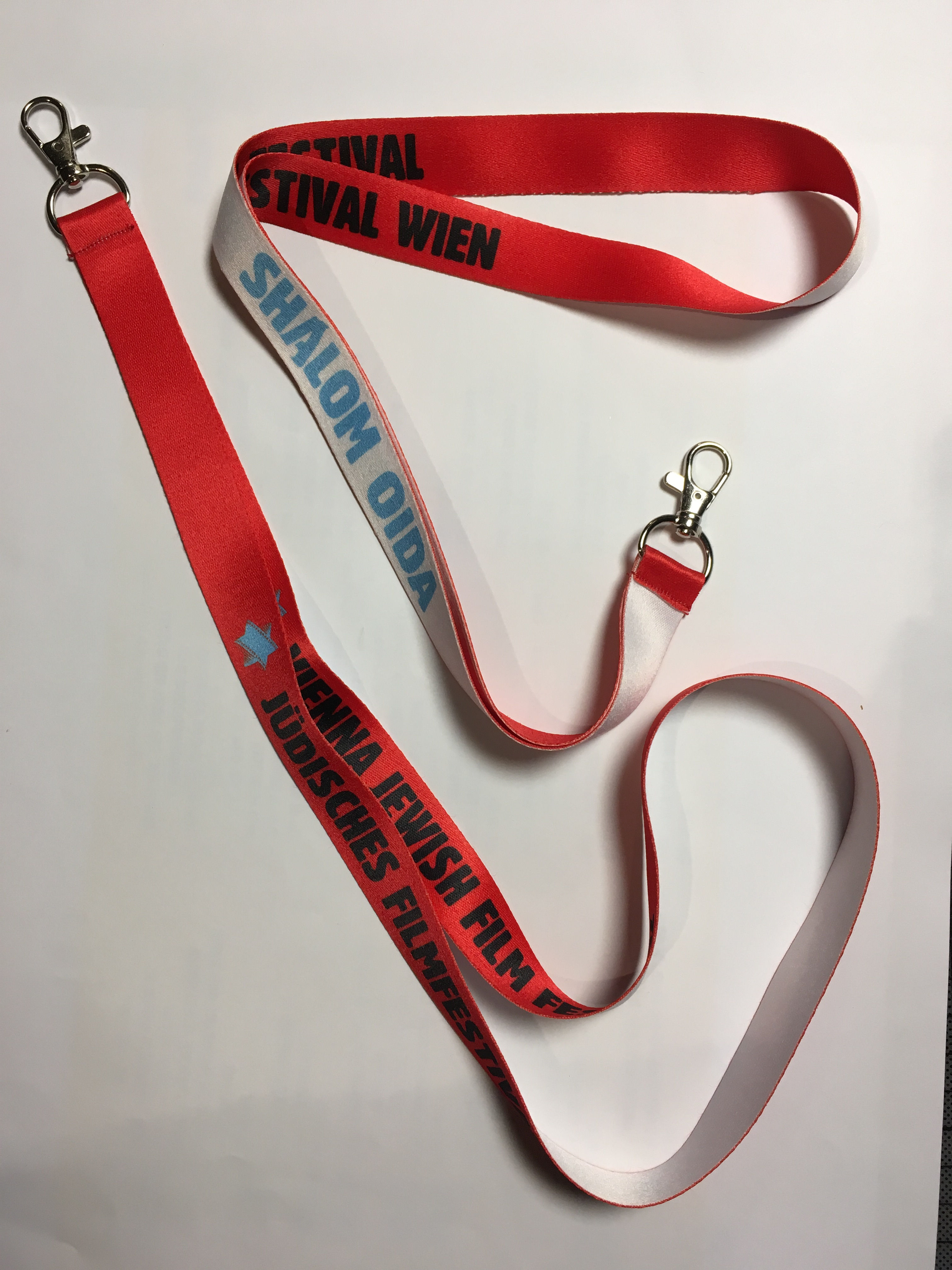 SCHLÜSSELBAND "Jüdisched Filmfestival Wien/ Shalom Oida"
