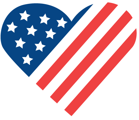 Heart-Shaped Flag