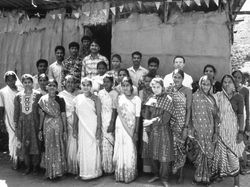 Samparc staff, Bhaje village, India 1994
