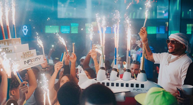 Club Infinity Punta Cana - reserved VIP table
