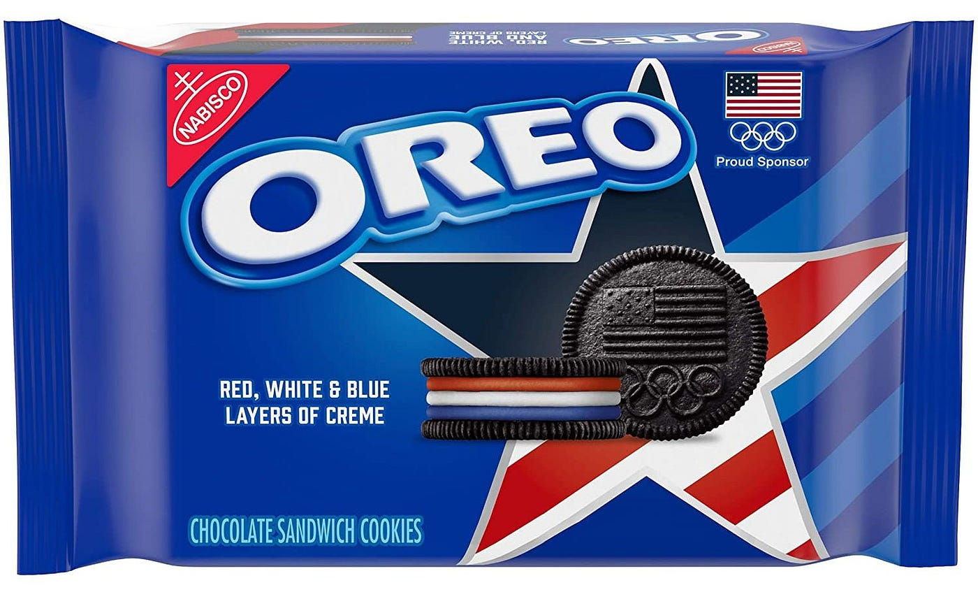 OREO special 3 layer US Print biscuits - LIMITED Edition