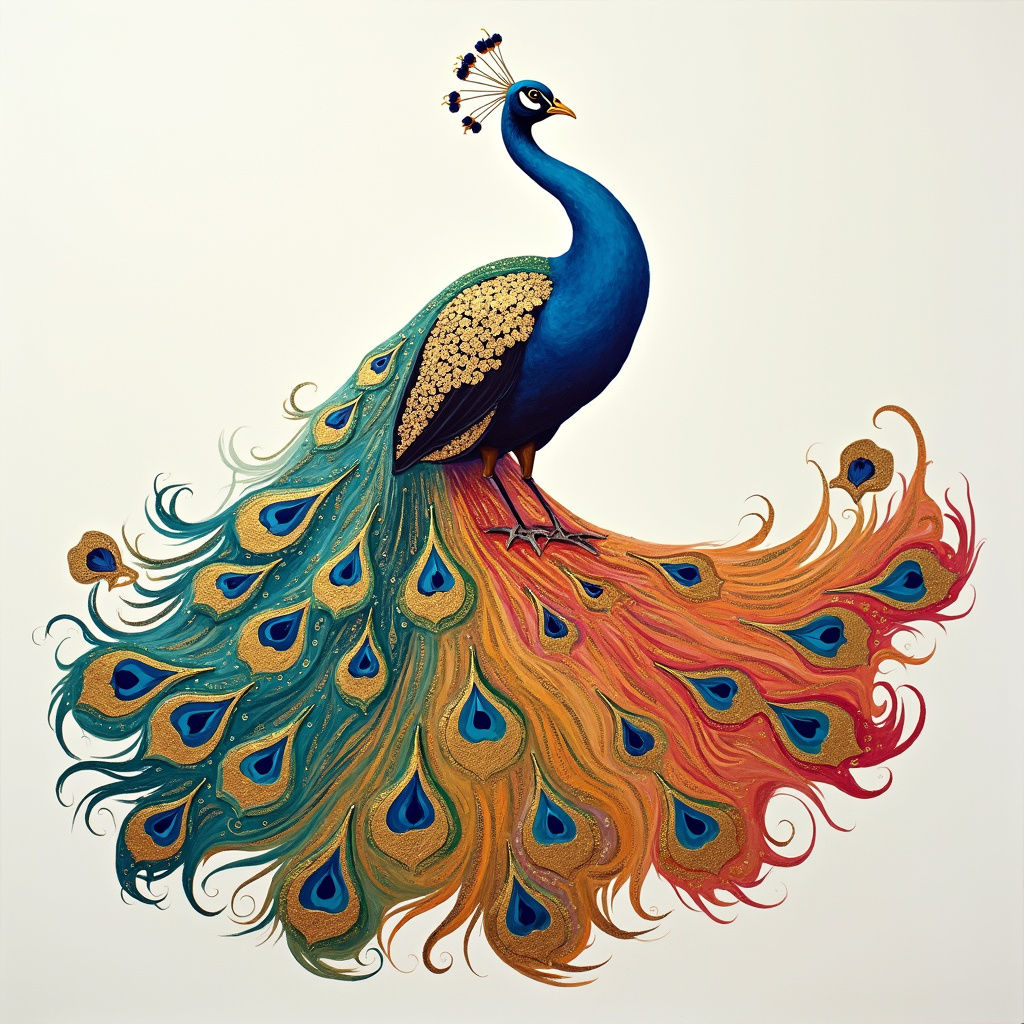 Golden Peacock Dance