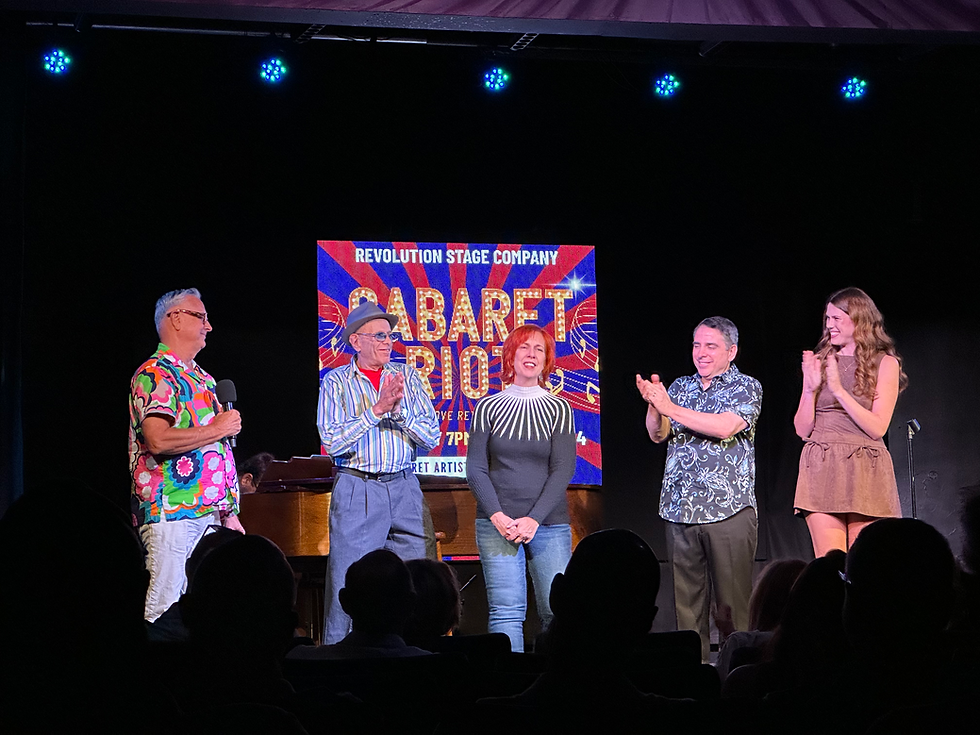Cabaret Riot Contestants at Revolution Stage Company in Palm Springs