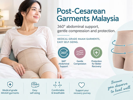 Post-Cesarean Garment Malaysia: Gentle Support After C-Section
