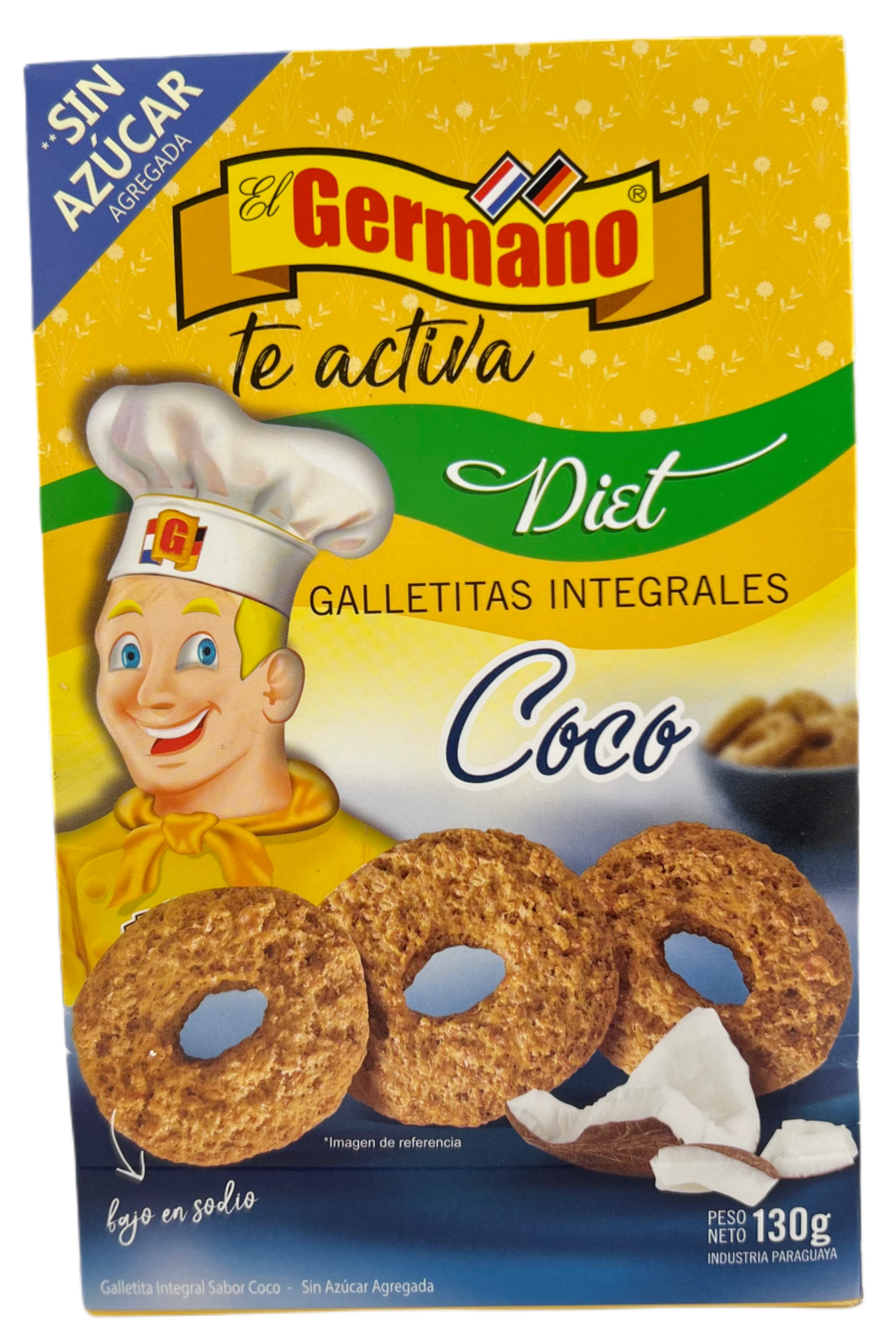 Galletitas Integrales sabor Coco