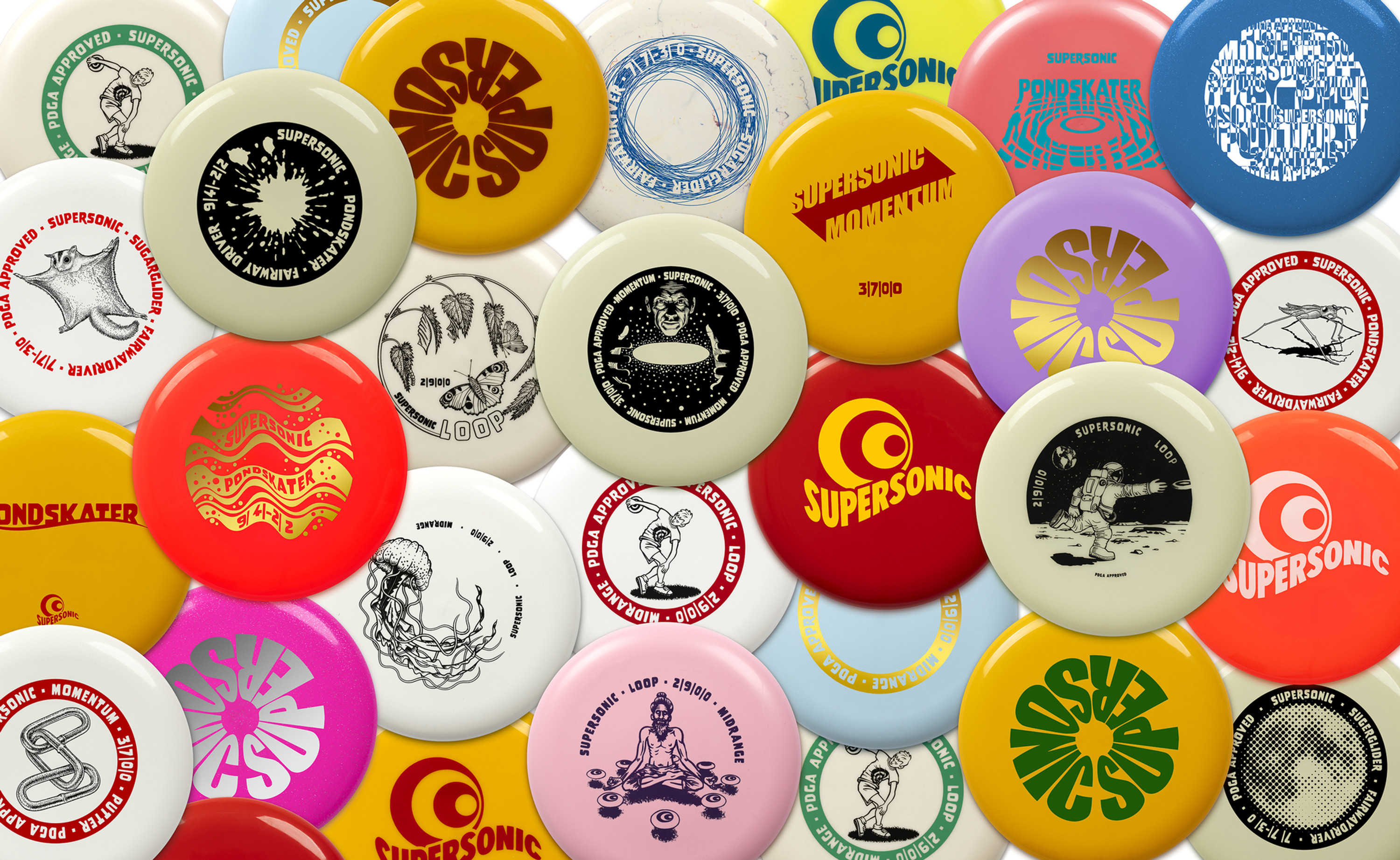 All Colors Disc All Discs | Supersonic