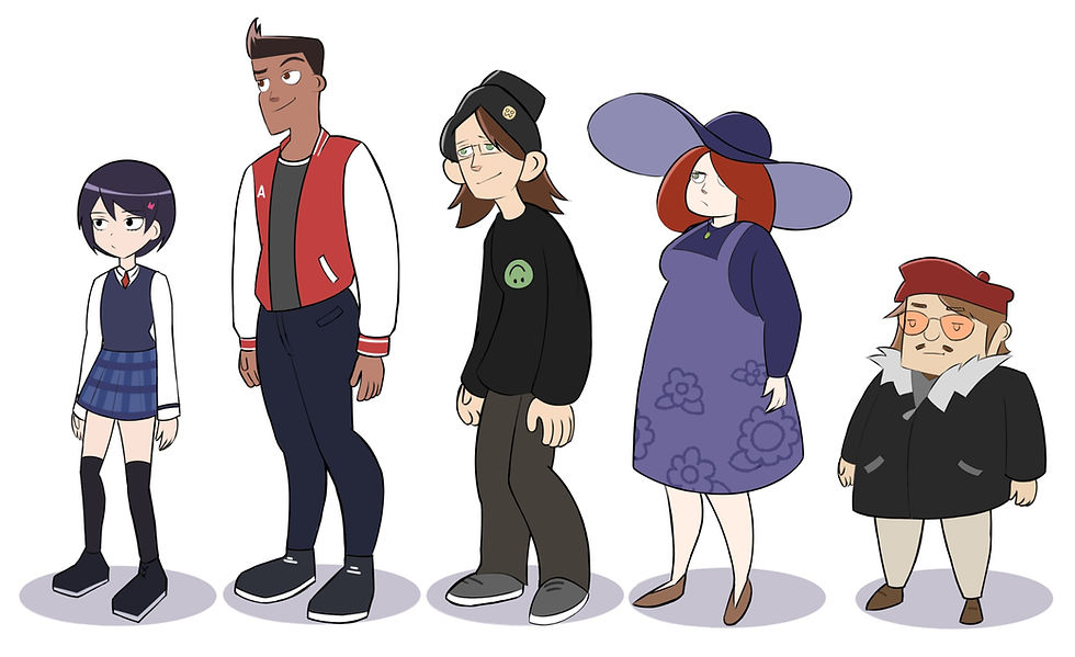 Meet the cast of "Mascots"!