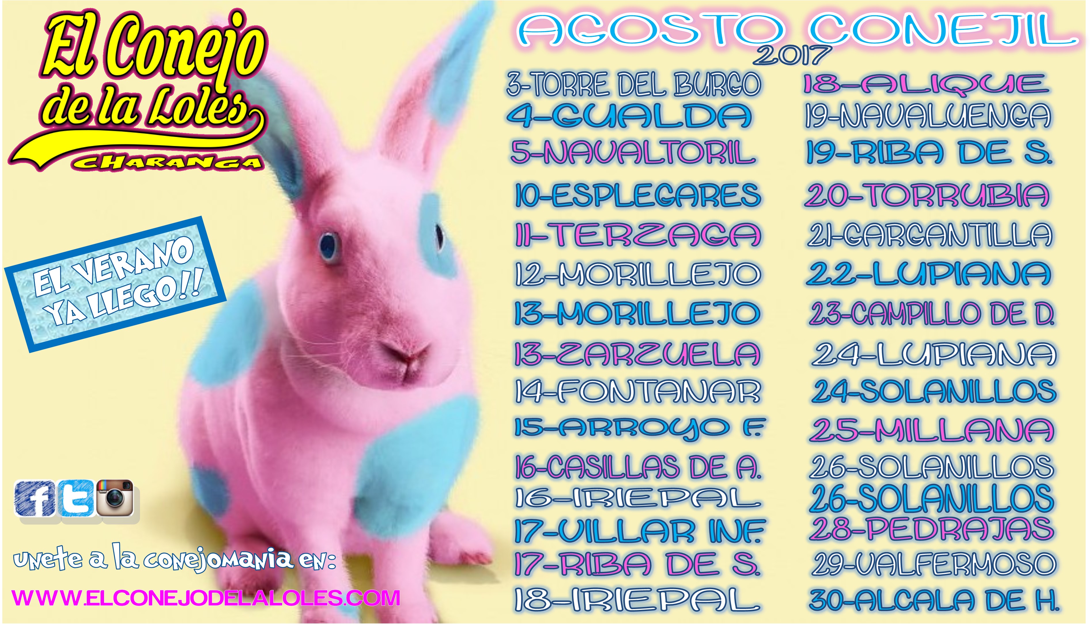 CARTEL BUENO AGOSTO 2017