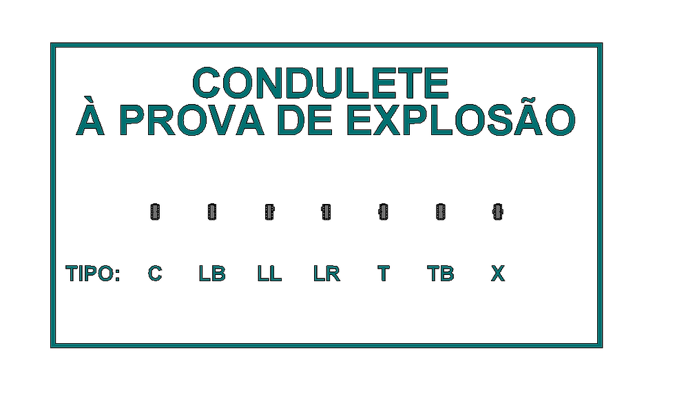 Miniatura: Família Conjunto Condulete à Prova de Explosão