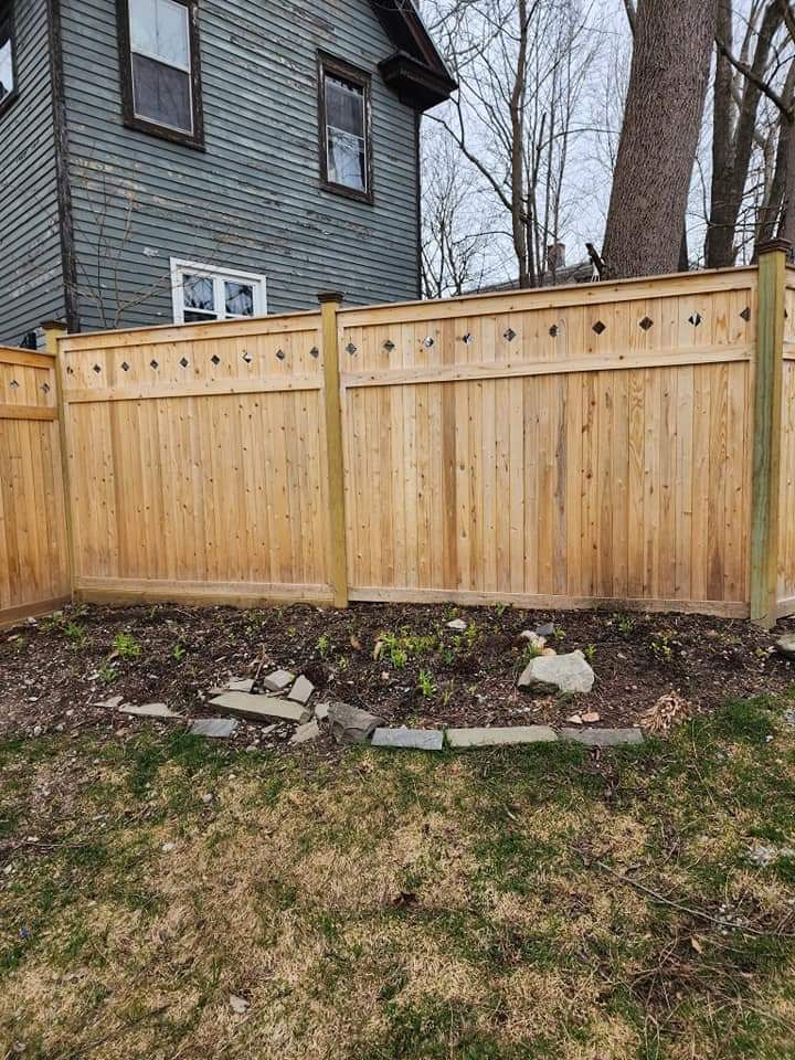 Cedar Panels with Custom Built Mud Wall