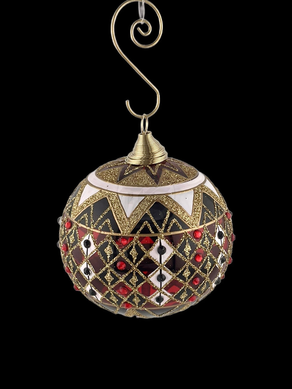 Thumbnail: Vitrail Glass Ornament