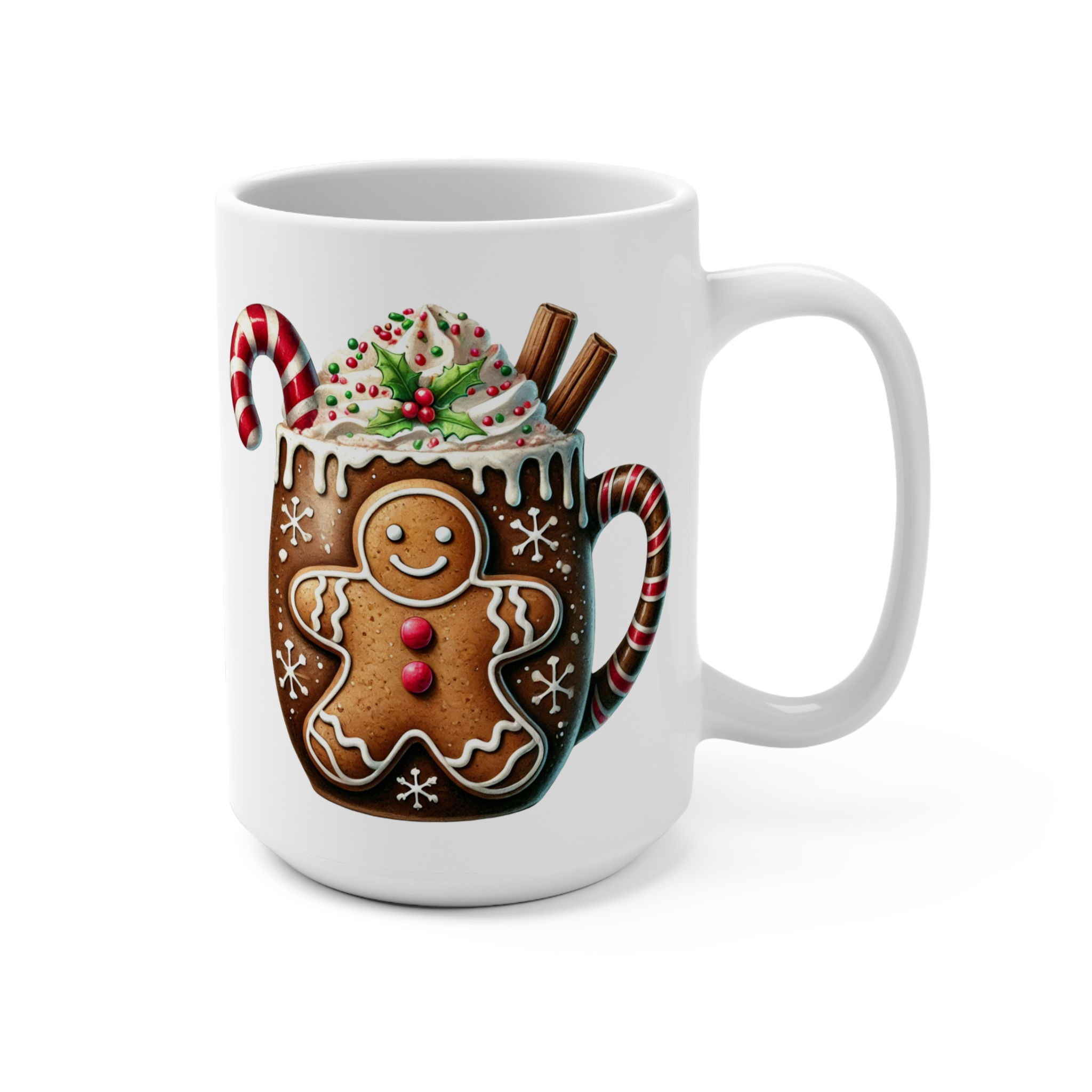 Faith & Coffee Ceramic Mug, 15oz