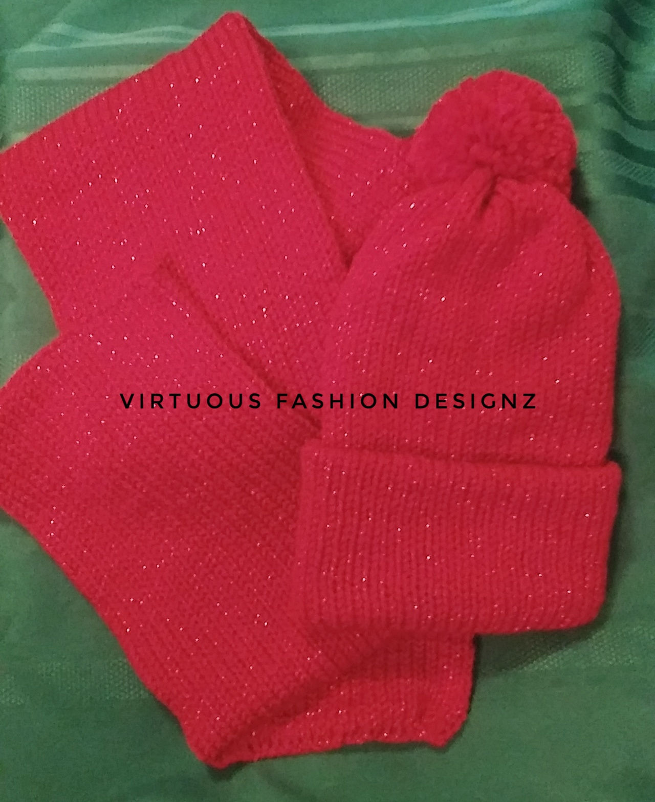 Handmade Hat & Scarf Set