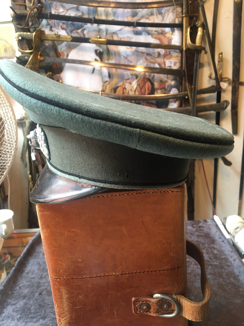 Thumbnail: German whermacht peakt cap for pioneer officer
