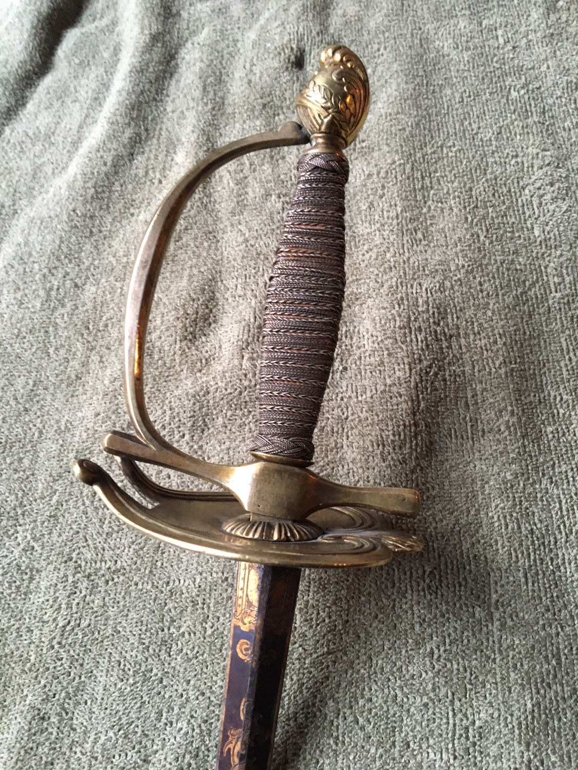 Fransk infanteriofficersvärja m/1789