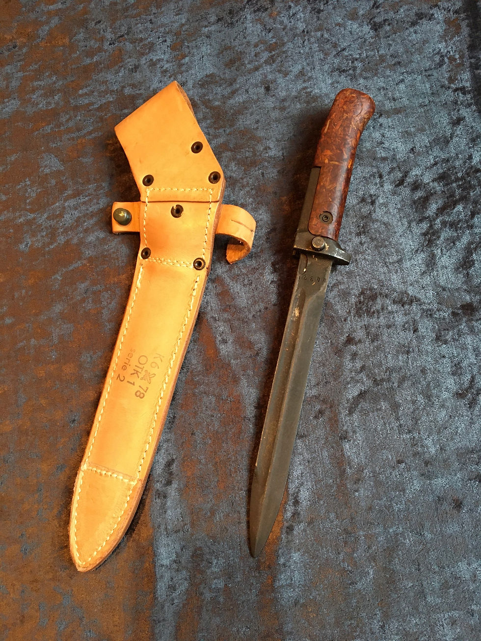 Thumbnail: Czech kalashikov bayonet w/1958