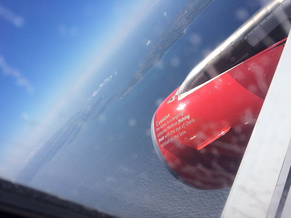 Vue de l'avion