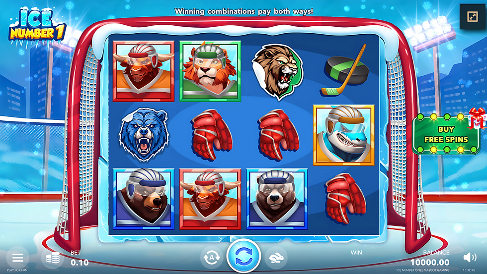 Tela do jogo Ice Number 1