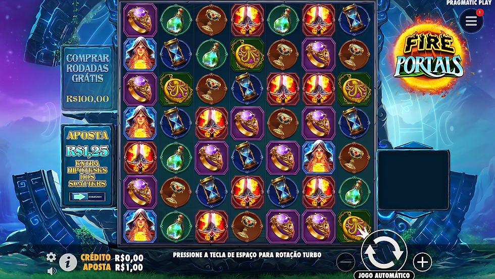 Tela de Fire Portals