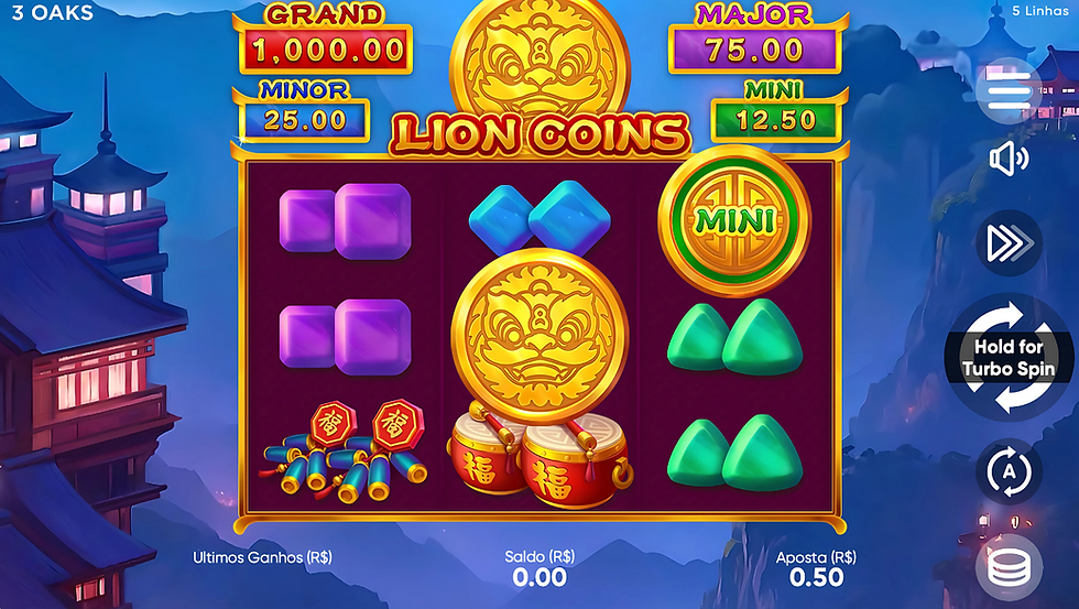Tela de Lion Coins