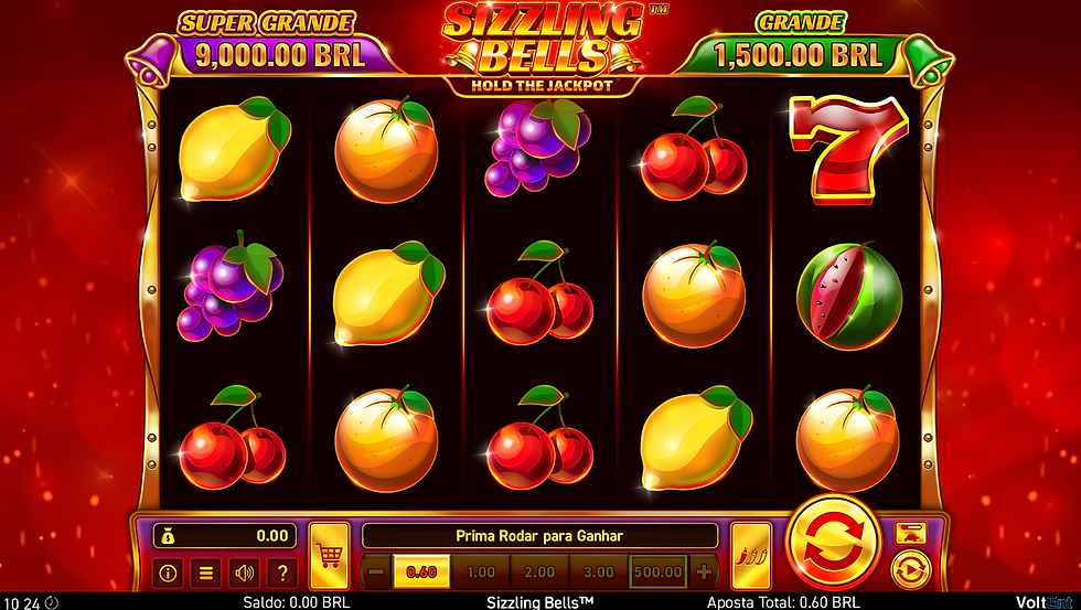 Tela de Sizzling Bells