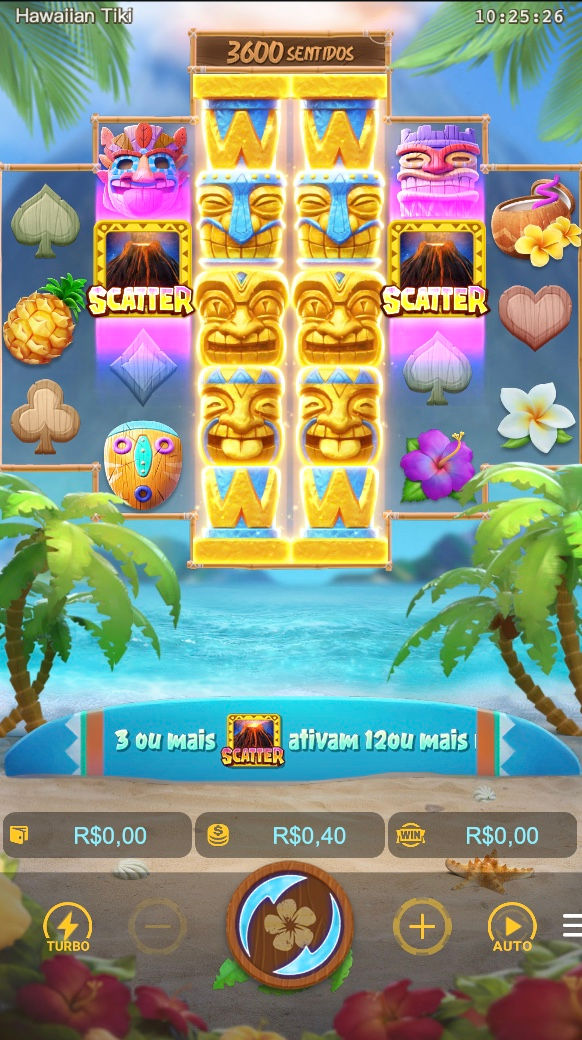 Tela de Hawaiian Tiki