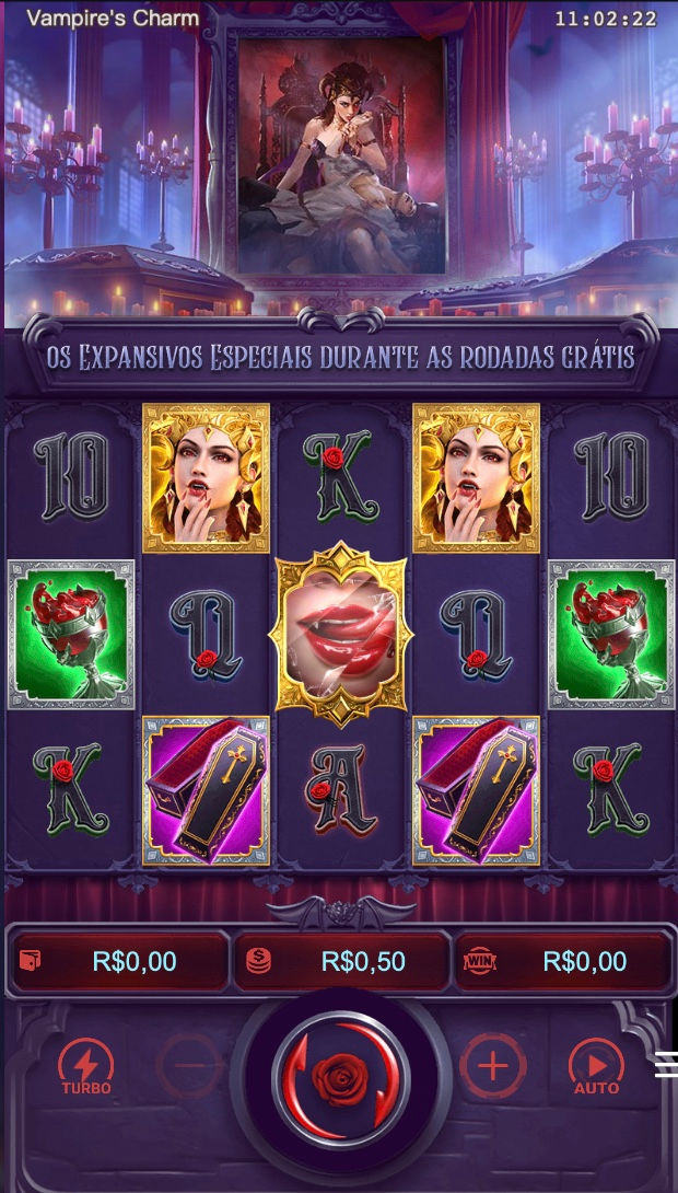 Tela de Vampire's Charm