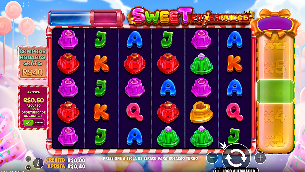 Tela do jogo Sweet PowerNudge