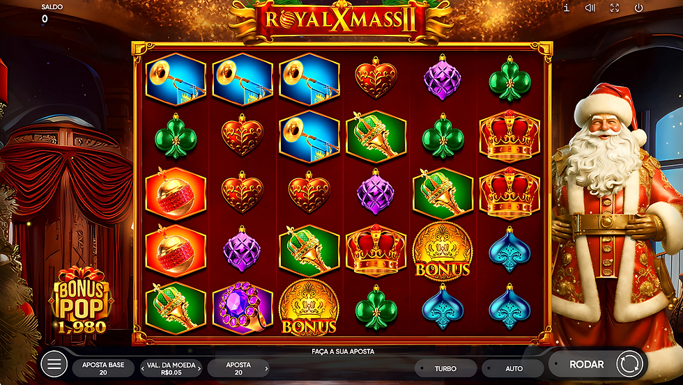 Tela do jogo Royal Xmass 2