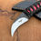 Thumbnail: Pivia Moon Pikal and Elvia style HybrId HOOK DOWN Knife with c