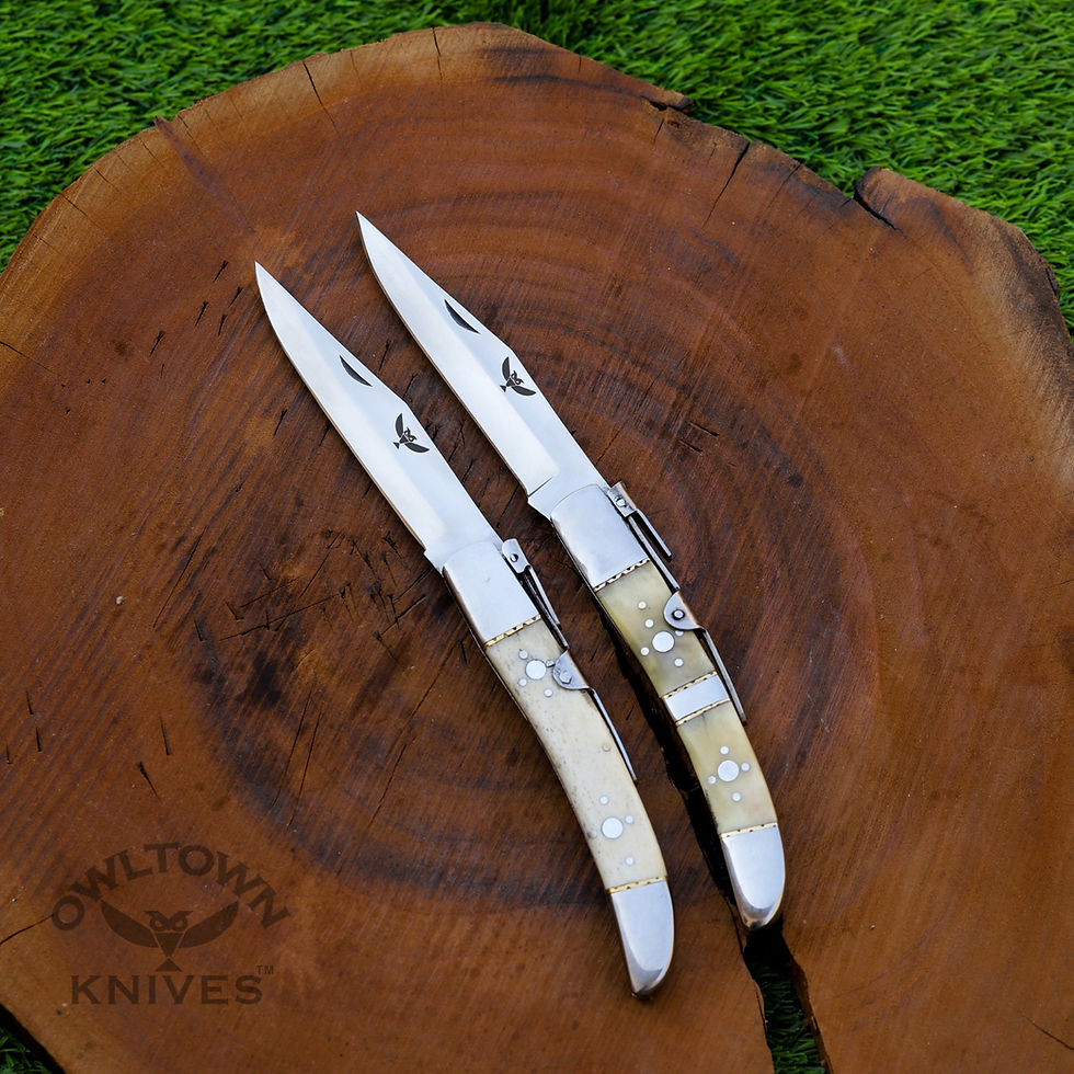 Thumbnail: Rampuri Lever Navaja single bladepocket Chaku knife