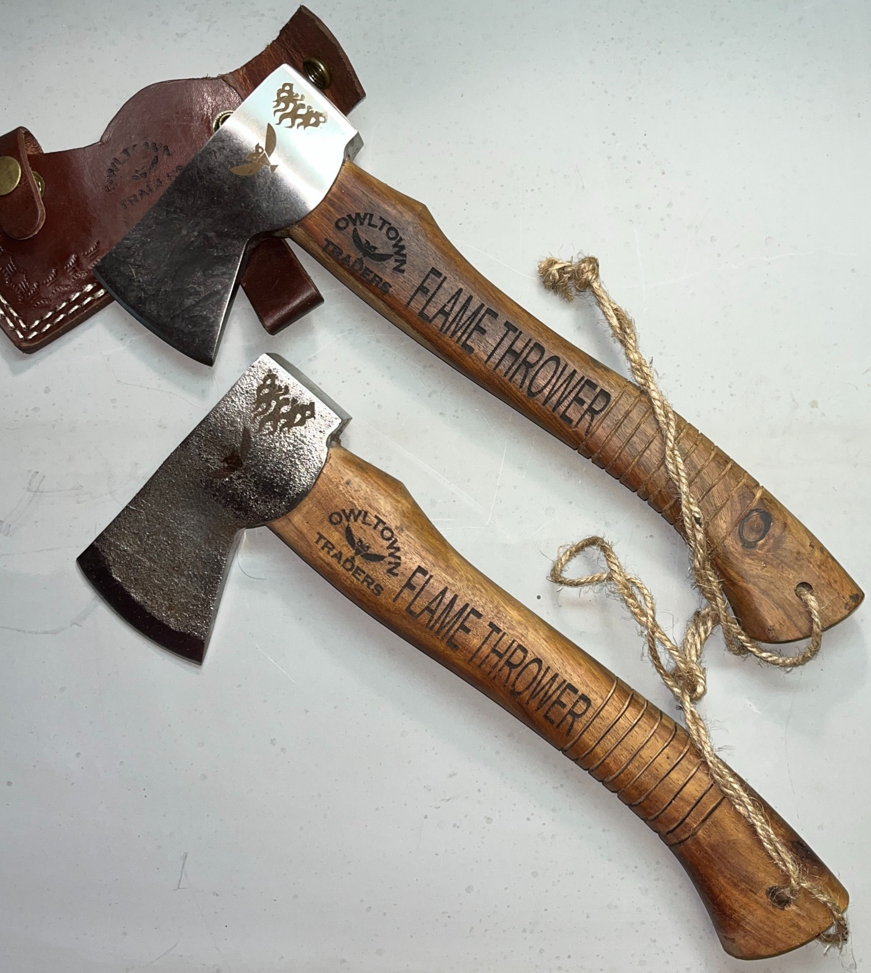 'The Flamethrower' Throwing Axe