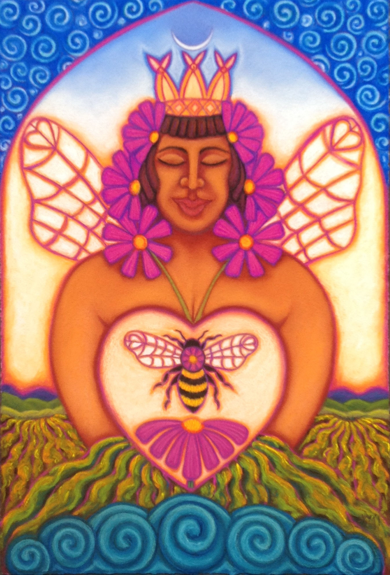 "Cosmos Queen Bee" Available at Prentice Gallery