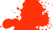 Orange Spritzen