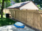 Picture Framed Privacy Fence