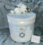 Thumbnail: Romantic handcrafted wedding card box for collecting cards and envelopes